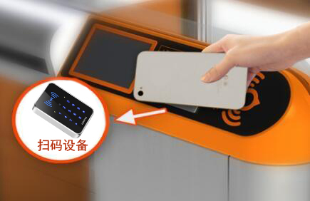 塞伯羅斯閘機控制板及二維碼讀頭應用場景03